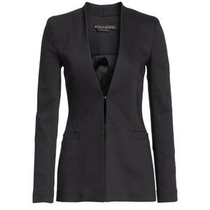 alice + olivia Jerri Collarless Blazer - SZ 8
